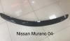 Дефлектор капота Nisan Murano 04- (темный)