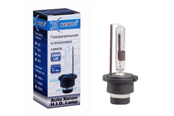 Лампа ксеноновая Xenite (D2R 5000K) уценка гарантия 14 дней