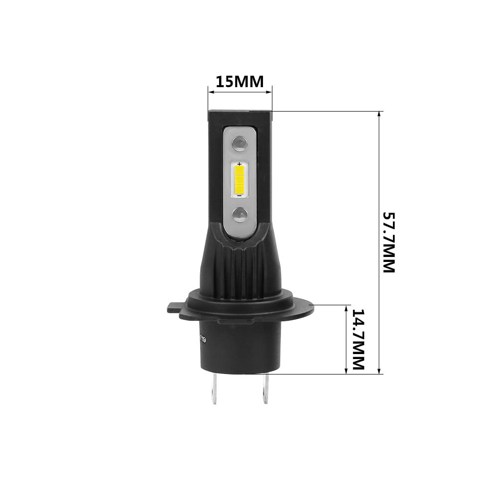 Лампа светодиодная Optima LED QVANT H7 5000K, 12-24V уценка гарантия 14 дней