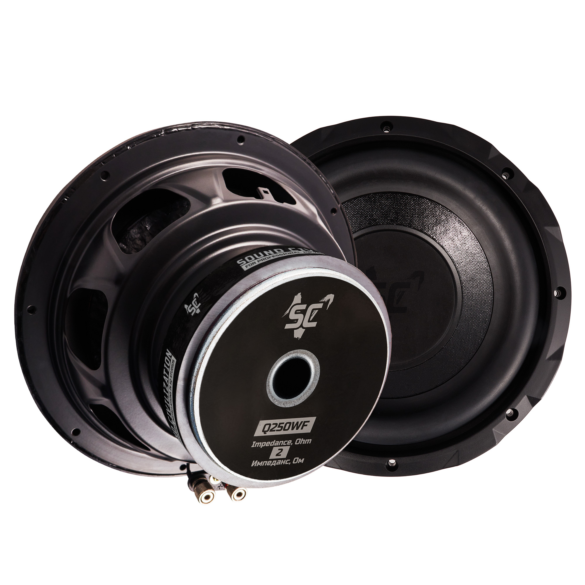 25: Сабвуфер Kicx Sound Civilization Q250WF