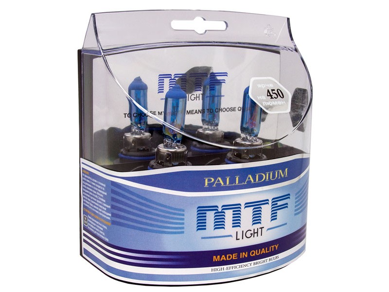 Галогеновые лампы PALLADIUM (H8 5500K)