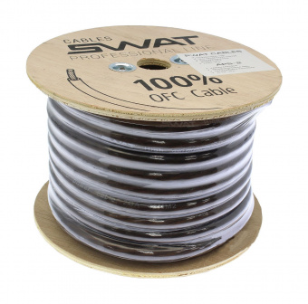 Кабель силовой SWAT APS-02B (0 AWG, черный)