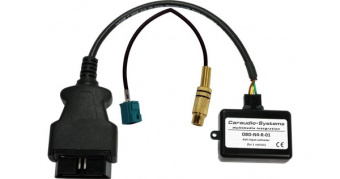 Адаптер подключения видеокамеры к штатной магнитоле Mersedes NTG4/4.5 Caraudio-Systems OBD-N4-R-10